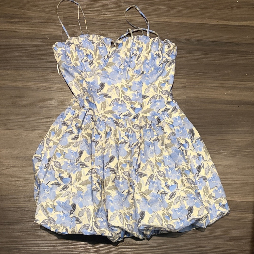 ASTR The Label Blue Mini Dress